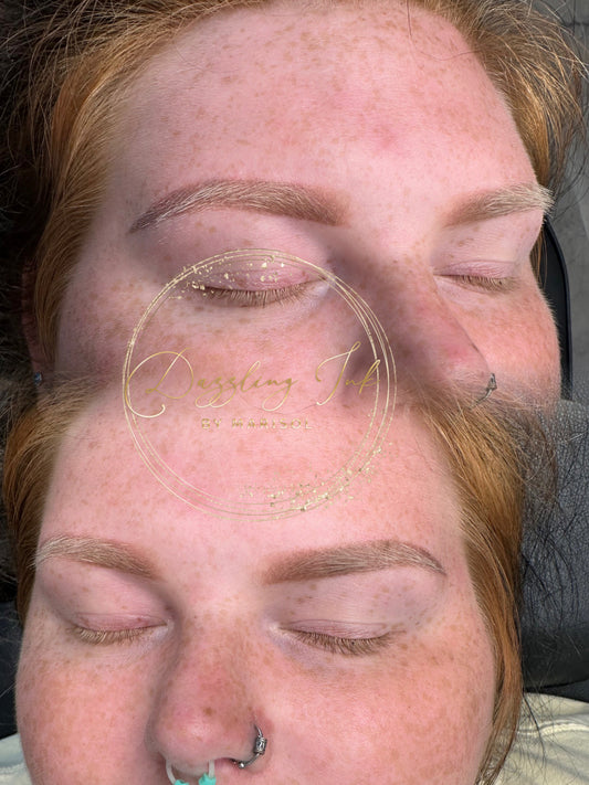 Powder brow Touch-up